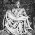 The pity: Michelangelo masterpiece in Saint Peter Basilica - Vatican